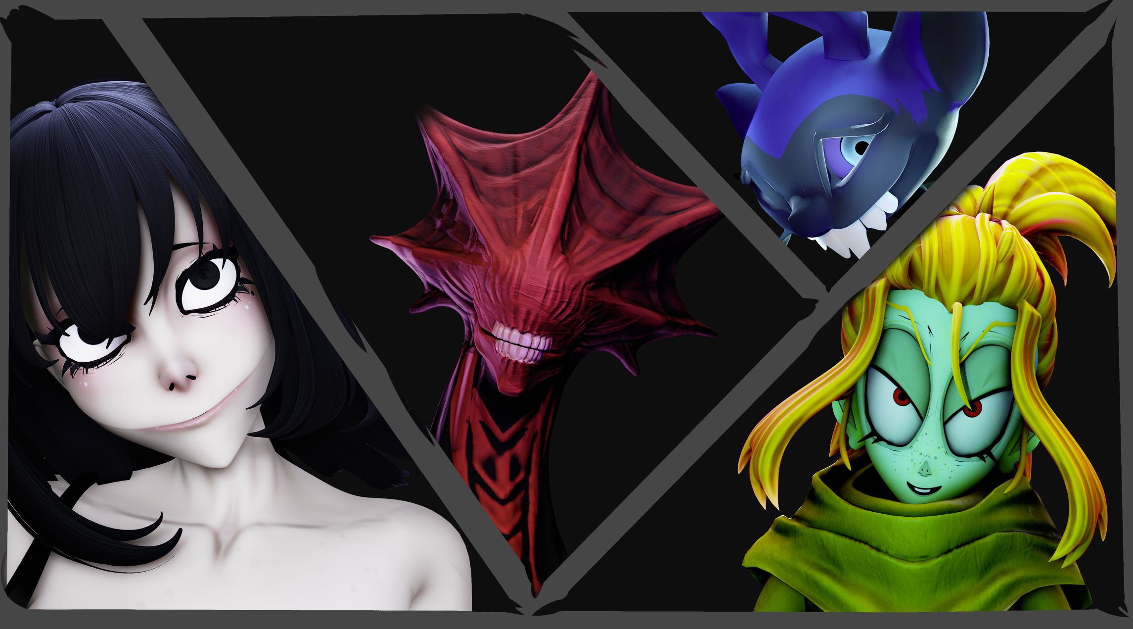 18+ Horror 2025 Blend Bundle by Bluejuicyjuice