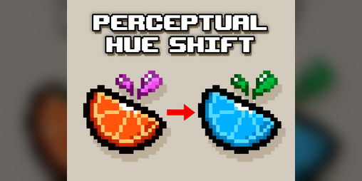 Cover image for Perceptual hue shift for Aseprite