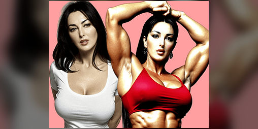 Cover image for my girl growth . fmg. female muscle growth