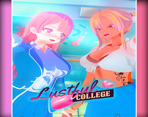 Cover art for Lustful College by Tinkel Studios — adult visual novel