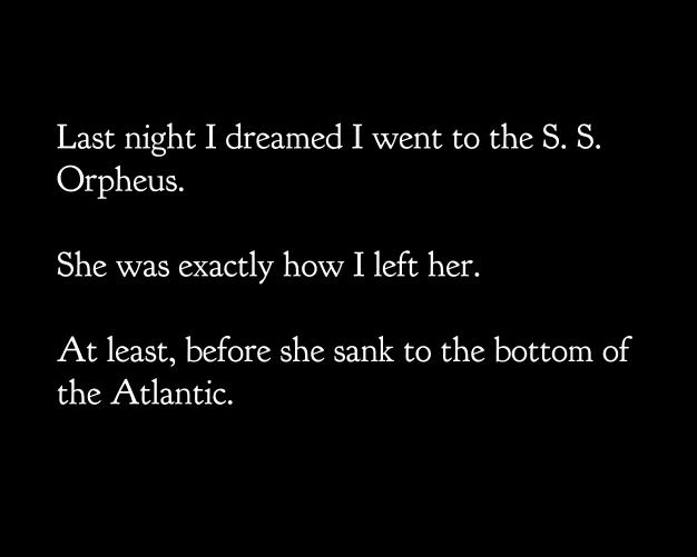 Cover image for A Night on the S. S. Orpheus