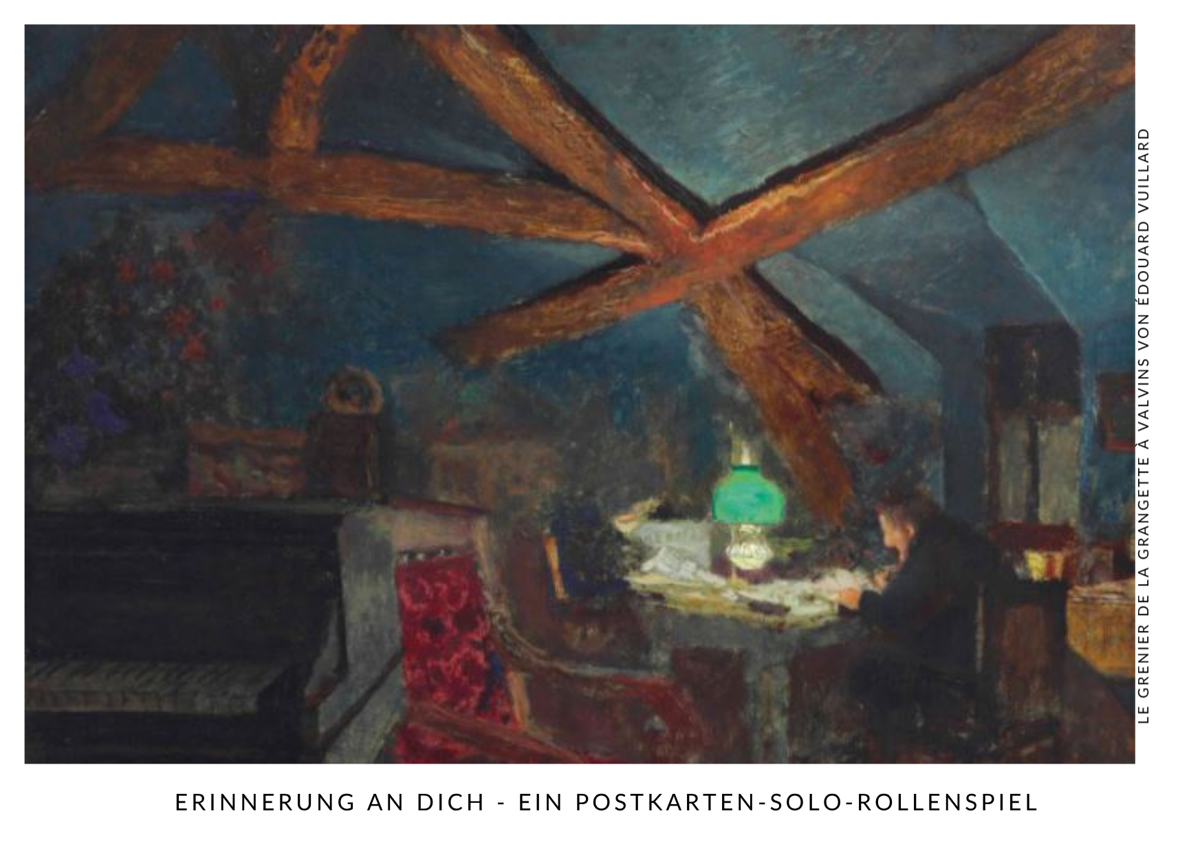 Cover image for Erinnerungen an Dich - Postkarten-Solo-Rollenspiel