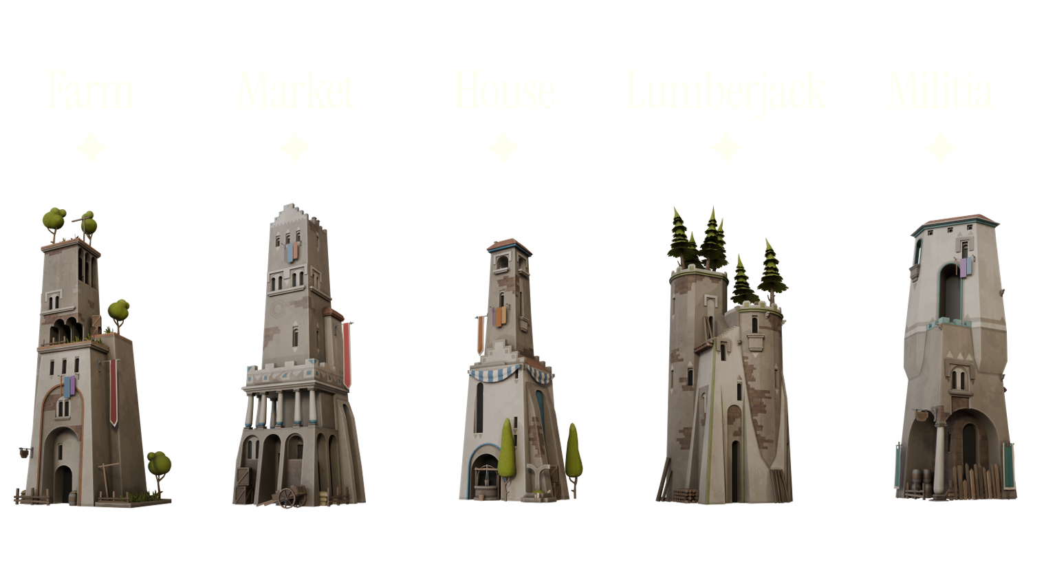 Midgardr buildings