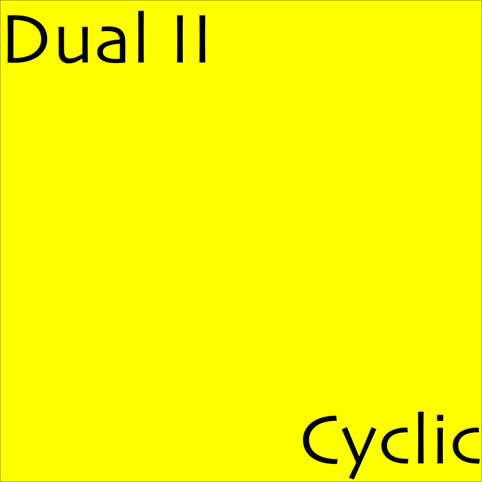 Cover image for Dual II: Cyclic
