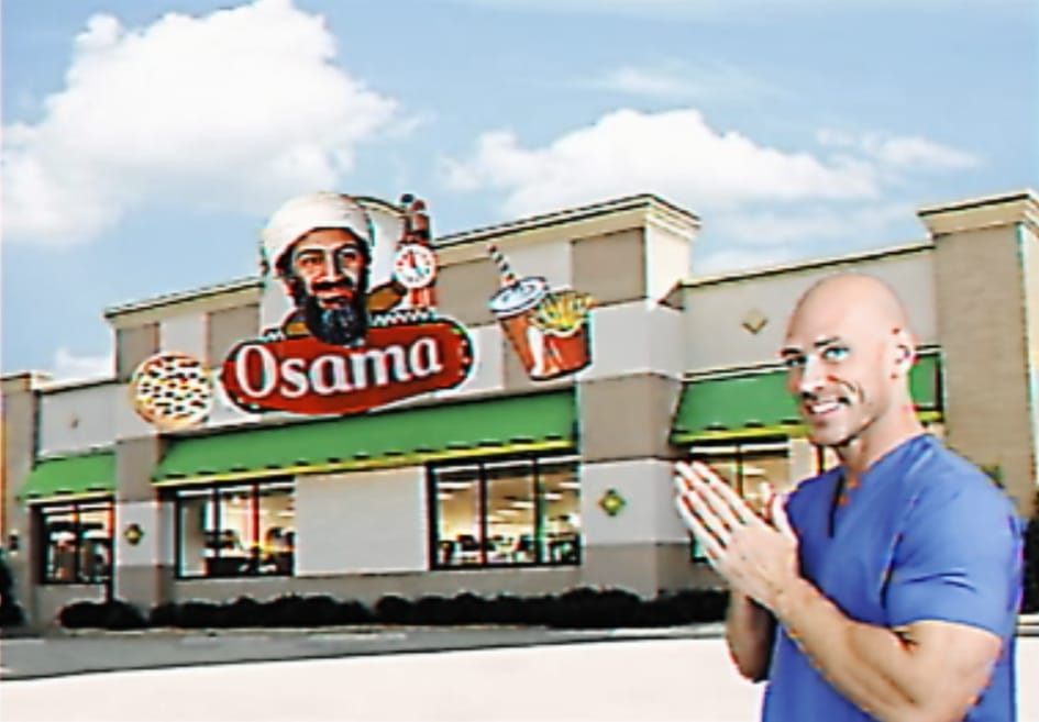 One run at Osama´s Restaurant