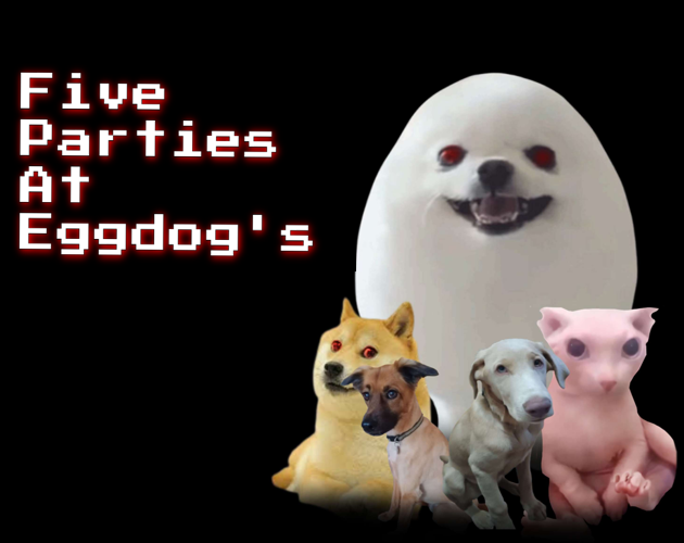 Cover image for Five Parties At Eggdog's