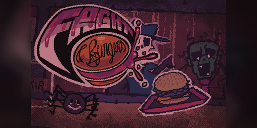 Cover image for Hellish Fright & Burgers