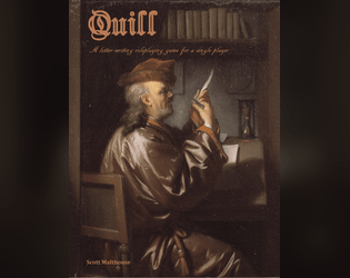 Quill: A Letter-Writing Roleplaying Game for a Single Player  