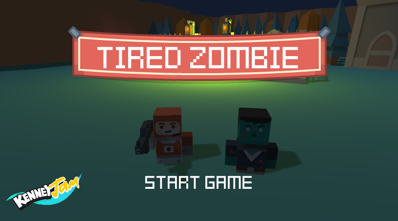 Cover image for Tired Zombie