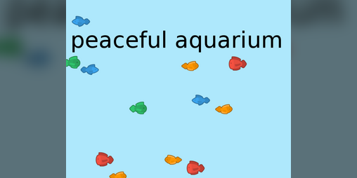 Cover image for Peaceful aquarium