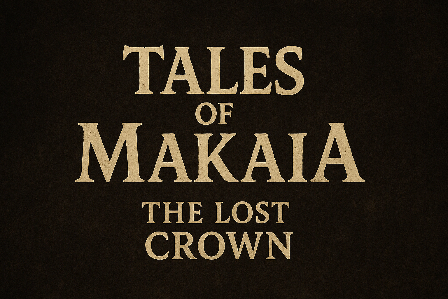 Tales of Makaia : The Lost Crown Demo V0.0.1
