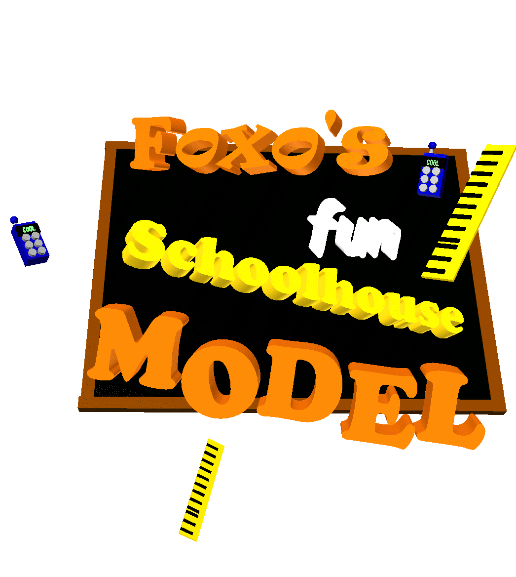 Foxo's Fun Schoolhouse Anim8or Model