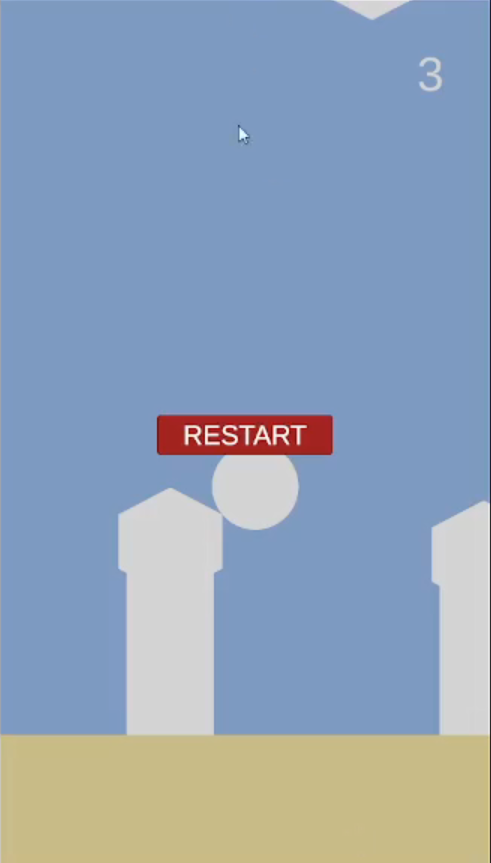 Flappy bird style game prototype Flappy bird style game prototype