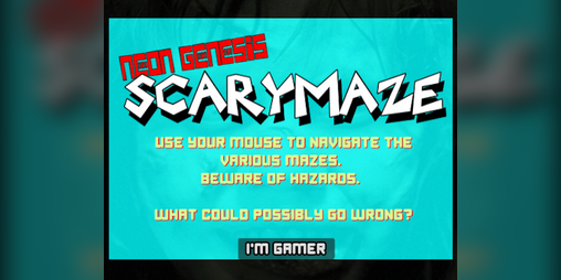 Cover image for Neon Genesis SCARYMAZE
