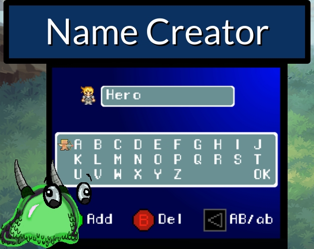 Character Name Creator by GameMaker Rob