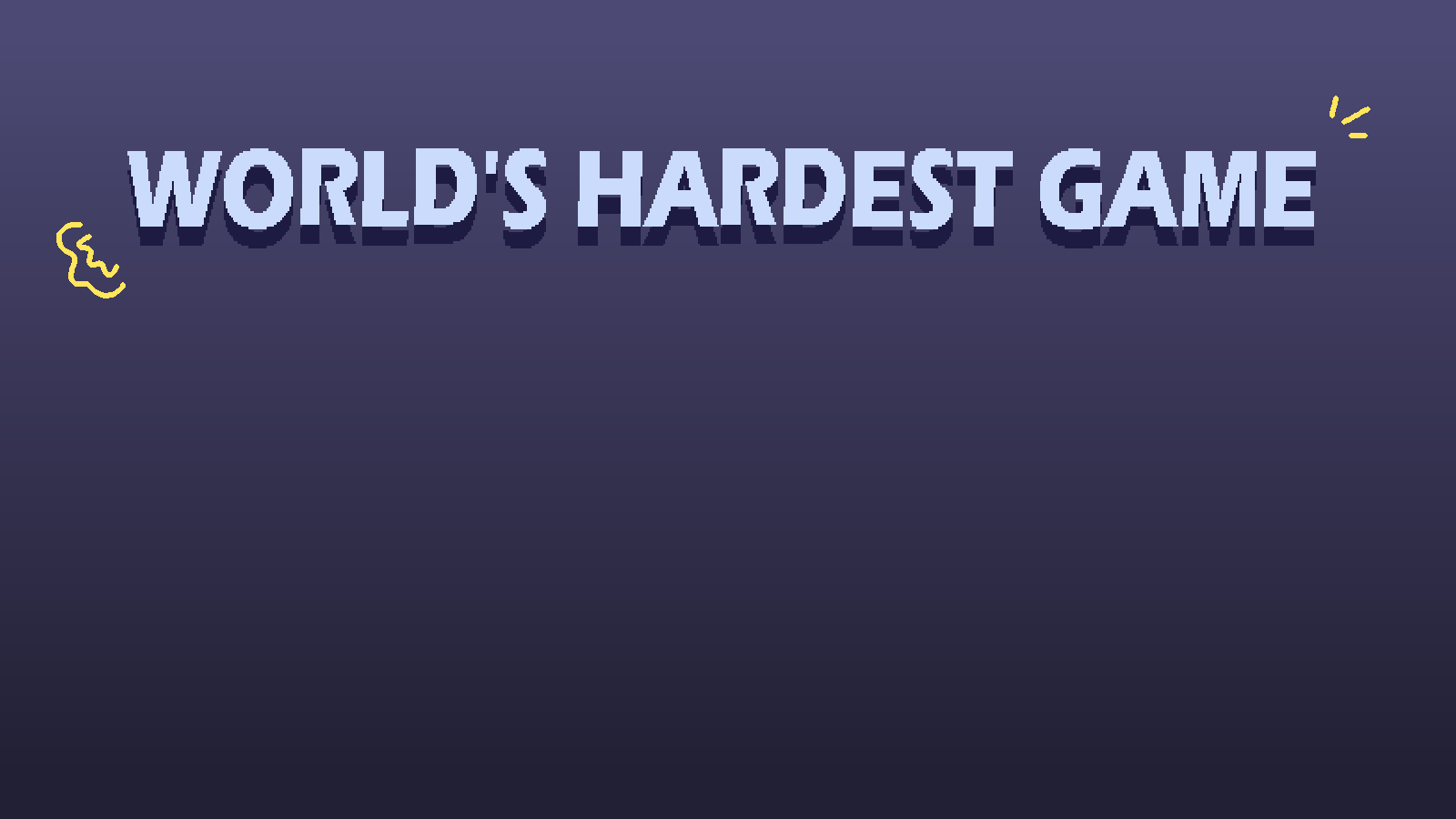 Cover image for World's Hardest Game