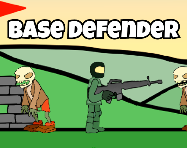 Machine Gun Base Defender Game Base Defender by MoeBurhanimeez