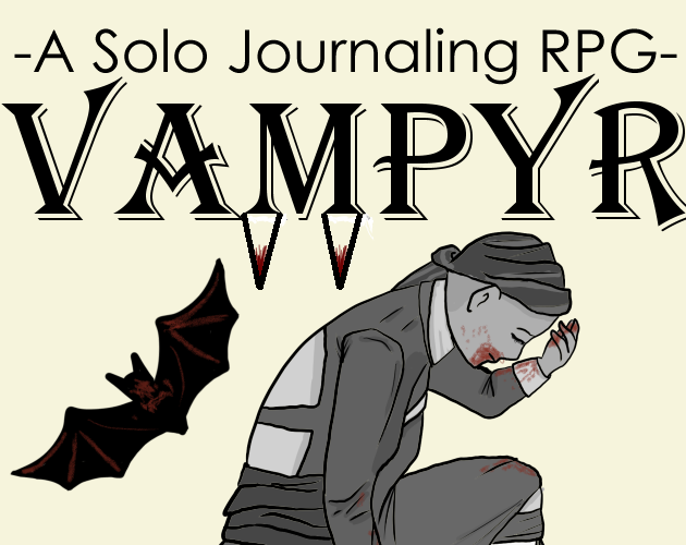Portada de Vampyr - A solo Journaling RPG