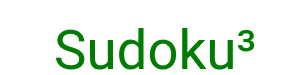 Sudoku Cubed