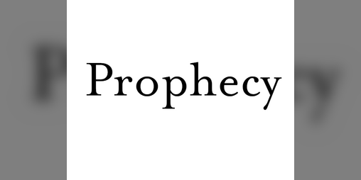 Cover image for Prophecy