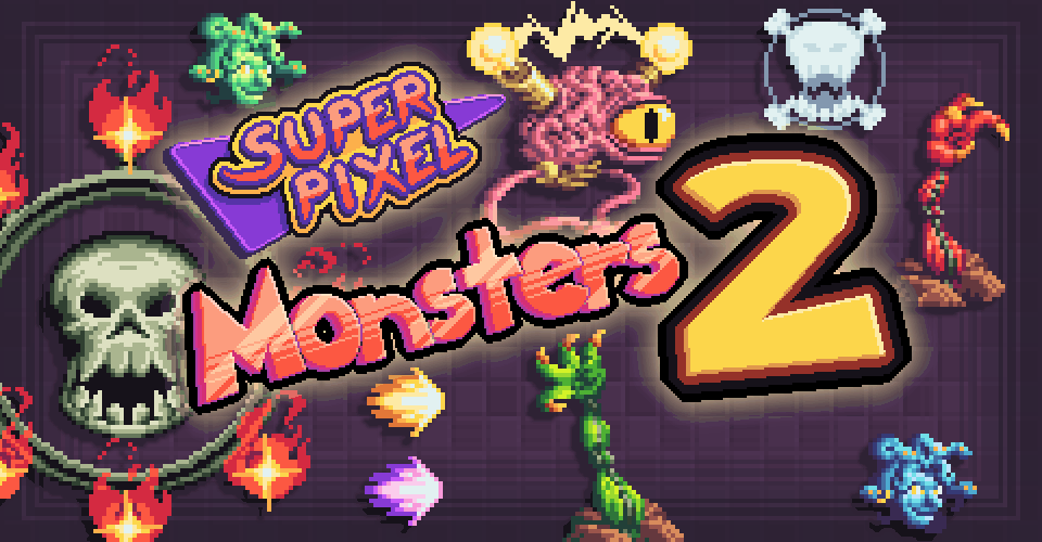 Super Pixel Monsters Pack 2