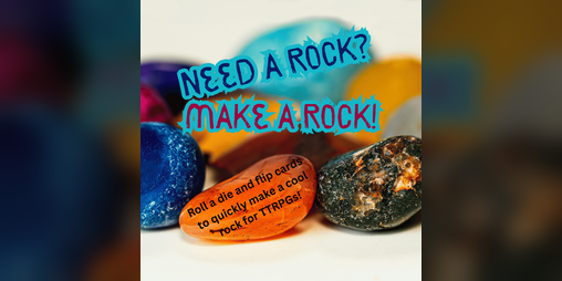 Cover image for Need a Rock? Make a Rock!