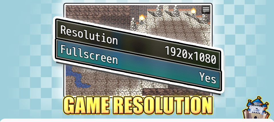 Game Resolution - RPG Maker MZ Plugin