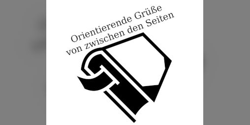 Cover image for Orientierende Grüße zwischen den Seiten