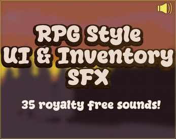 35 FREE RPG UI & Inventory Sounds by Hazard Pay