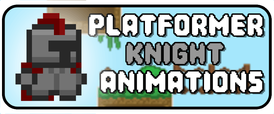 Knight 16x16 Platformer Character Sprite Sheet