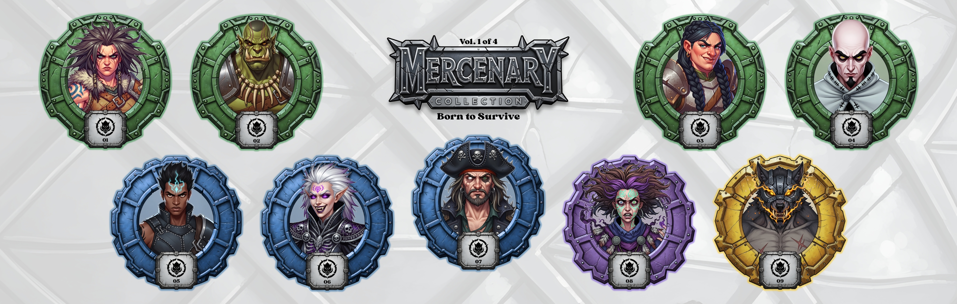 Mercenary Collection Vol 1 - Born to Survive (Free)