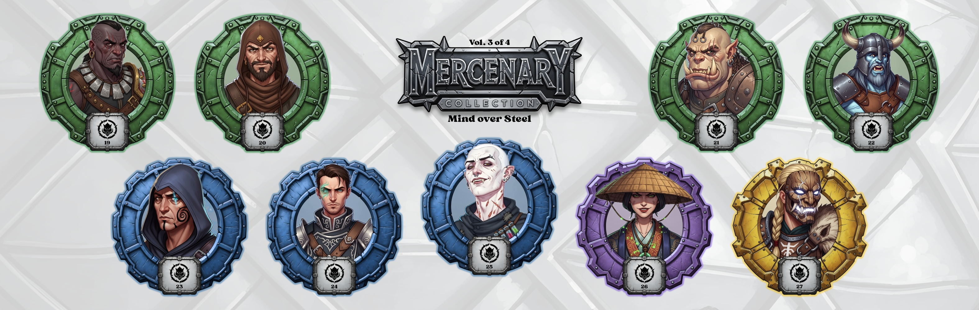 Mercenary Collection Vol 3 - Mind over Steel