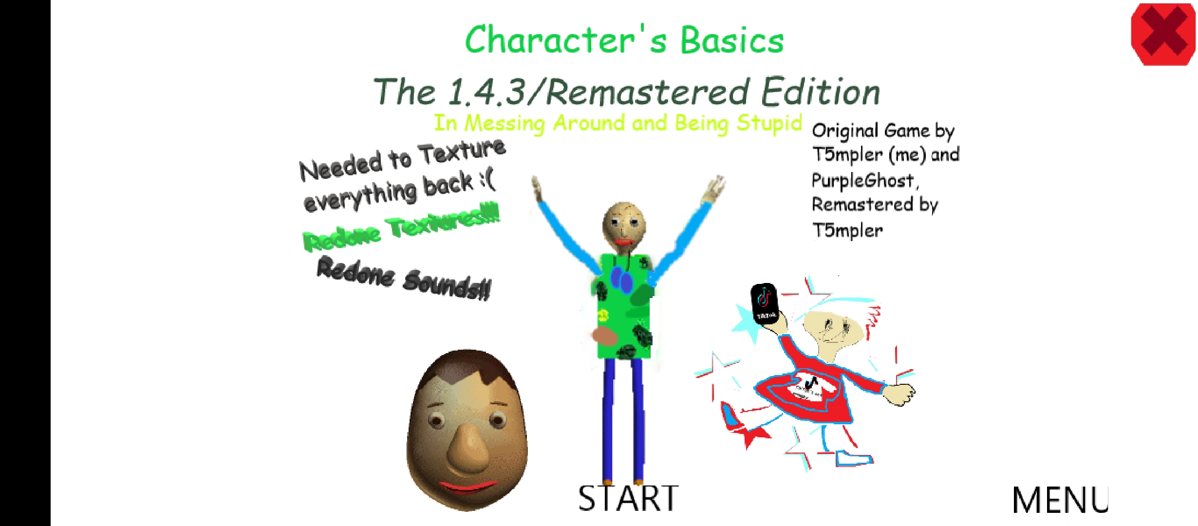 Character’s Basics But It's Billy's Basics 1.4.3 Android
