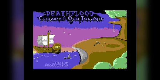 Cover image for Deathflood: Curse of Oak Island (C64)