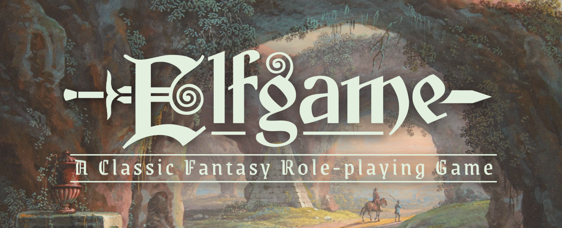 Elfgame - A Classic Fantasy Role-playing Game