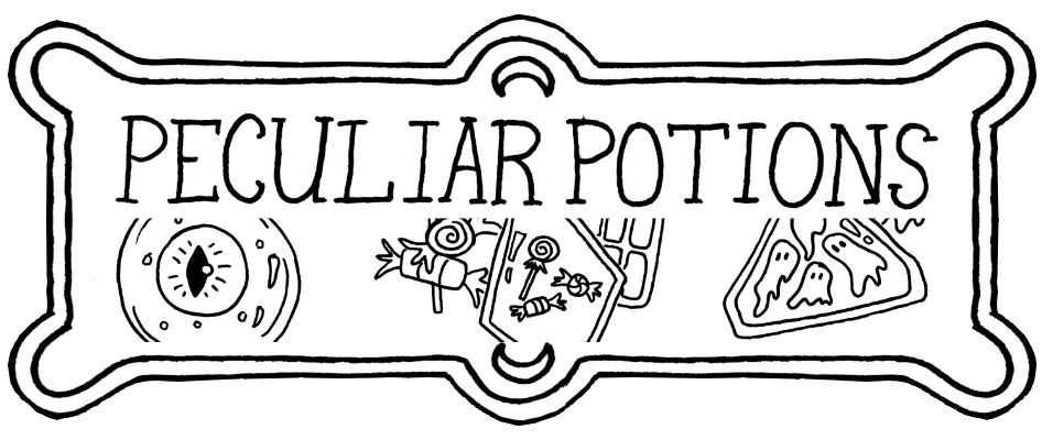 Peculiar Potions- A Mini Coloring Zine