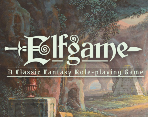 Cover image for Elfgame - A Classic Fantasy Role-playing Game