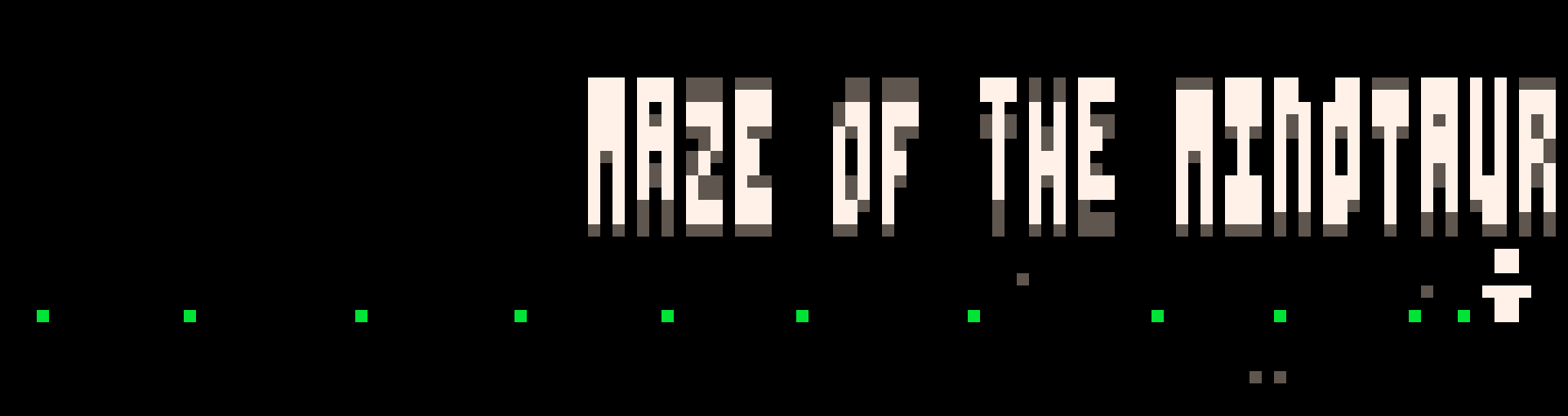 Maze of the Minotaur