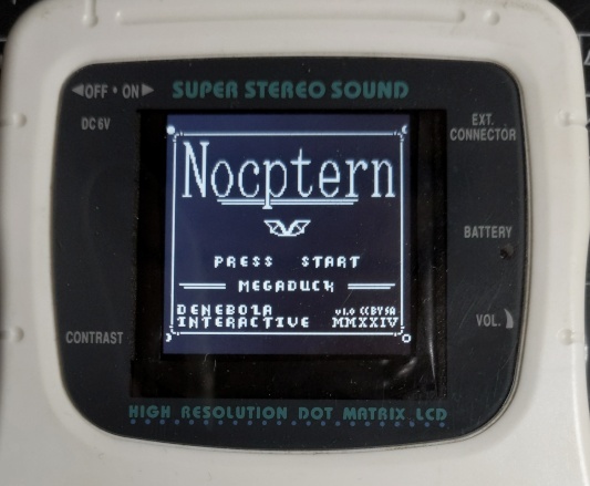 Mega Duck patch for Nocptern (Game Boy)