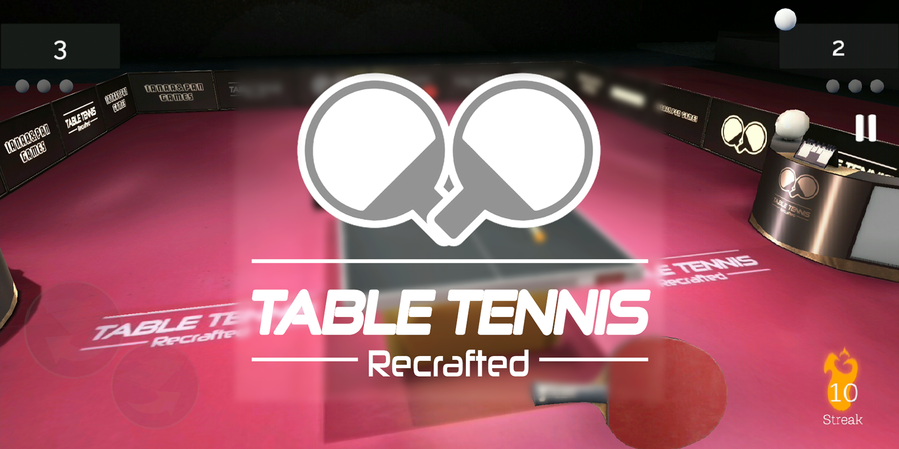 Table Tennis ReCrafted!