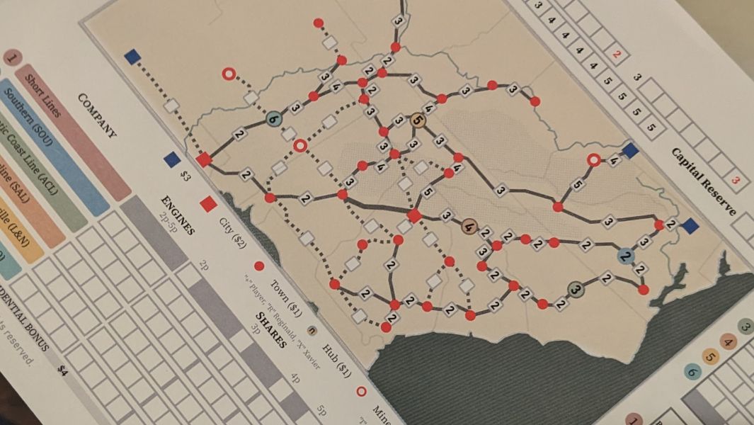 Southern USA Map - PNP Version