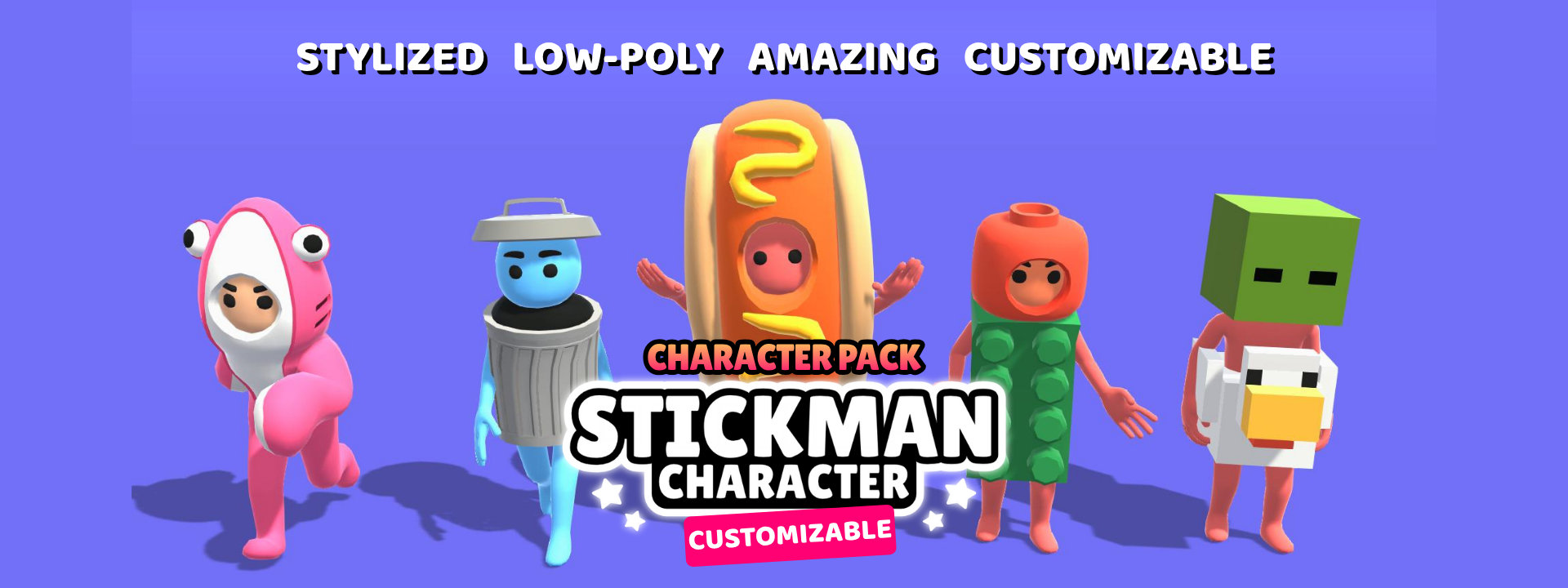 Customizable Stickman Hypercasual