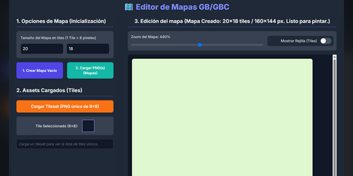 Cover image for Map editor for Gameboy