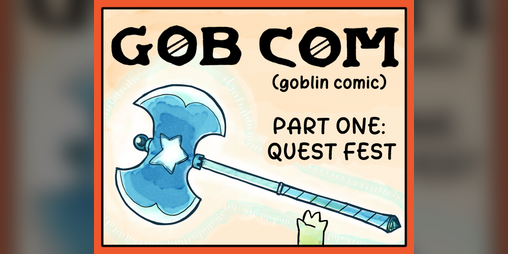 Cover image for Gob Com (goblin comic) Part 1