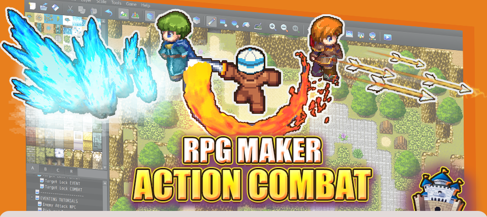 RPG Maker Action Combat - RPG Maker MZ Plugin