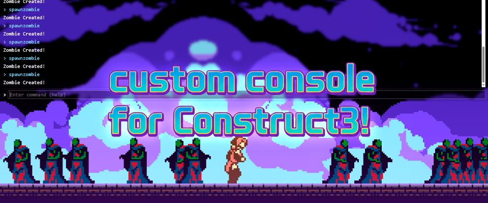 Console for Construct3