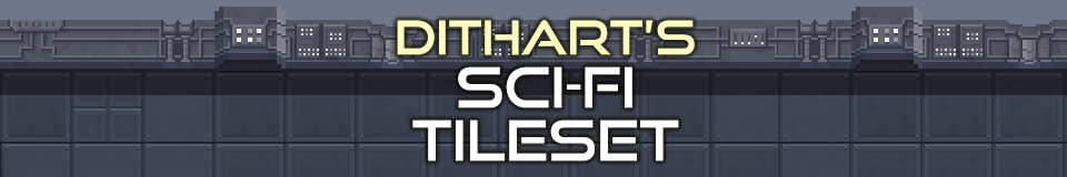 DithArt's Sci-Fi Tileset
