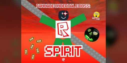 Cover image for Fanmade Undertale Boss: Spirit