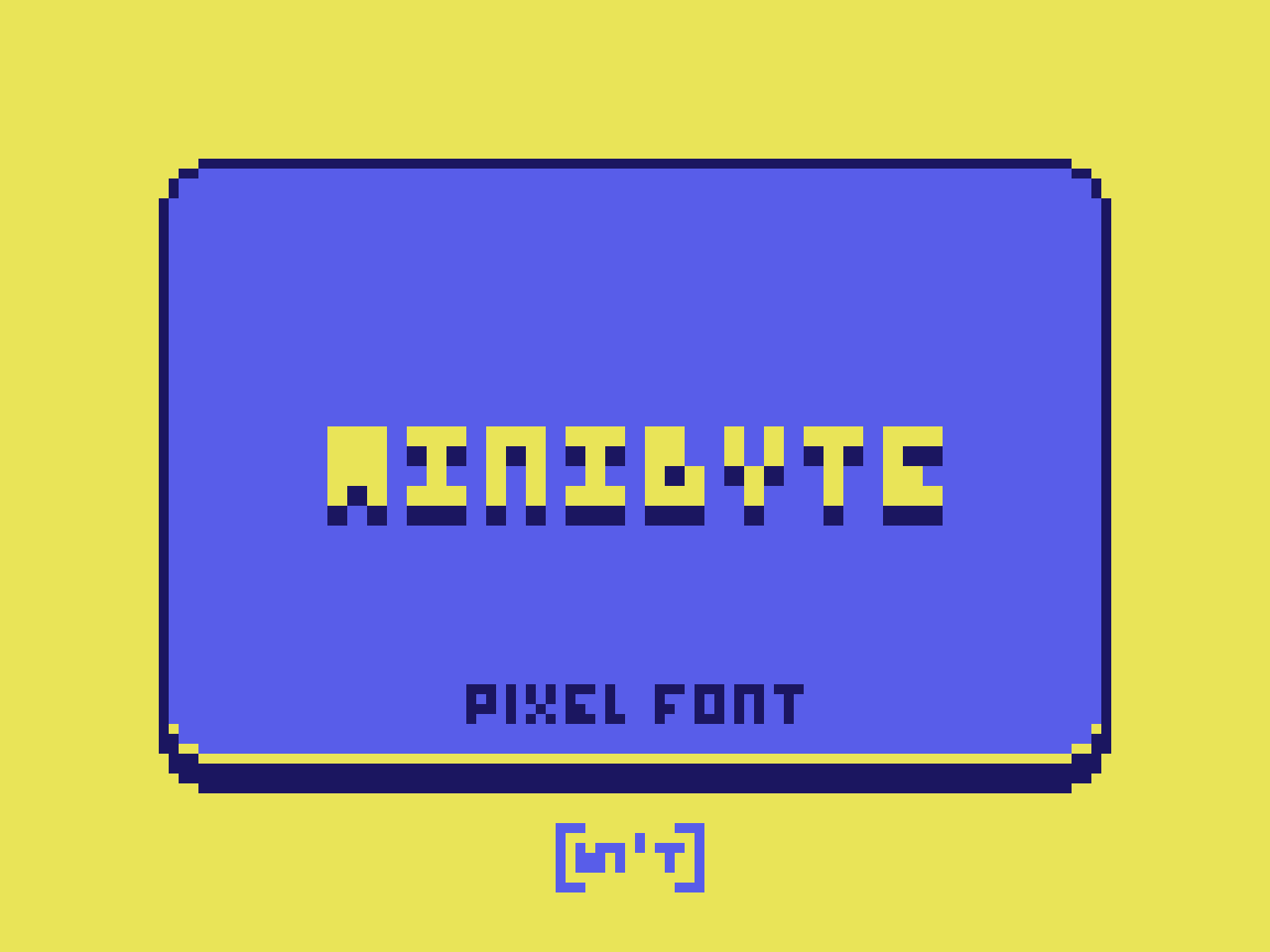 v2.0 - minibyte [3x4px] — Free Pixel Font by WQON