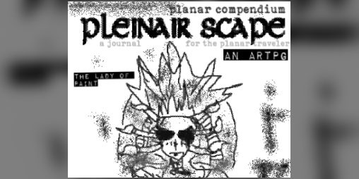 Cover image for Pleinair Scape: An aRtPG
